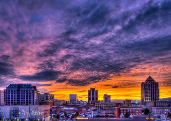 Tropical Twilight - Roanoke By Terry Aldhizer